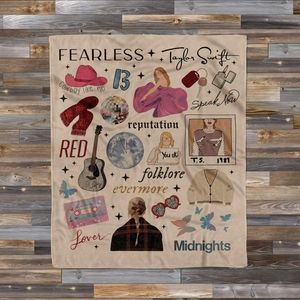 Brand New Taylor Swift Minky Soft Blanket